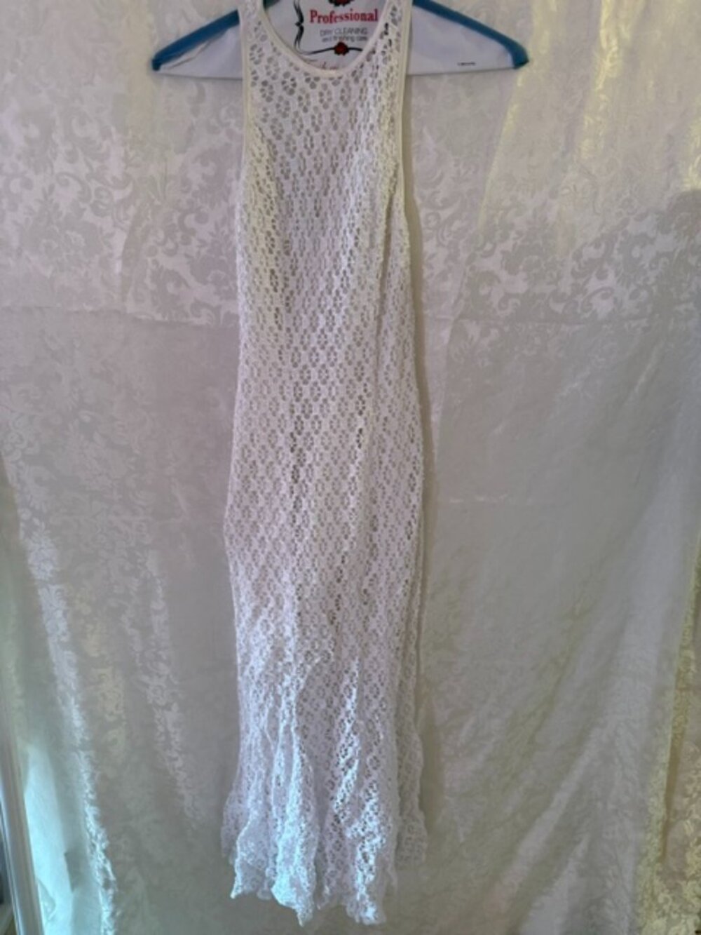 Women's white dress